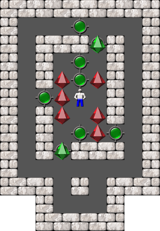 Sokoban Tertius gradus ad Olympo 1 level 12